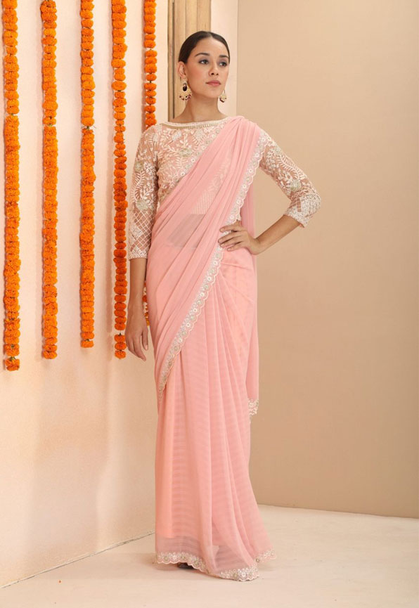 Stay Cool This Summer with Chiffon Sarees - Your Perfect Companion!