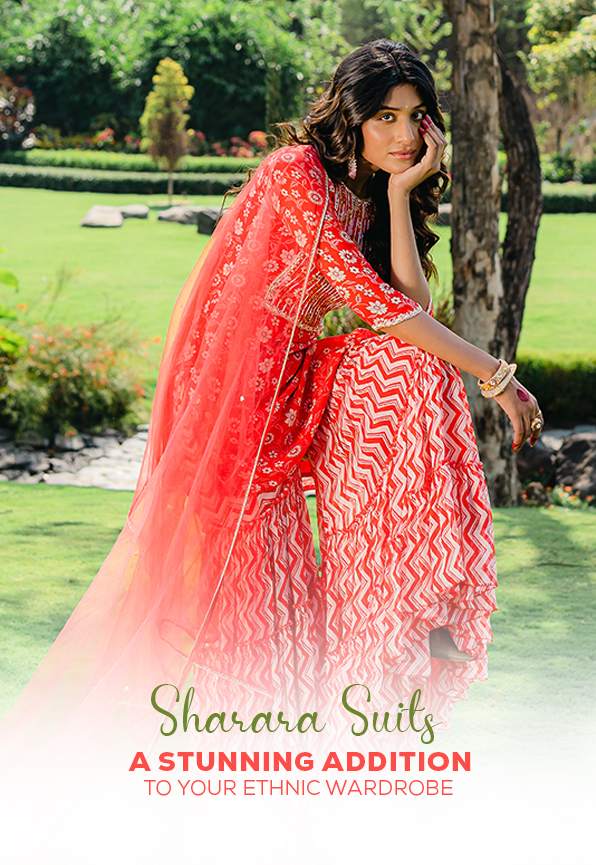 Sharara Suits: A Stunning Addition to Your Ethnic Wardrobe