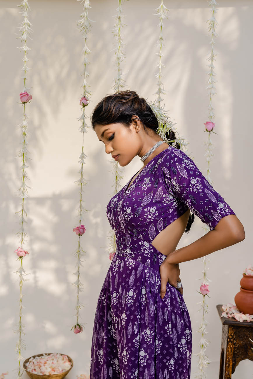 Discover more than 219 purple floral jumpsuit best